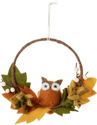 H&S HERFST RING M DIER 15CM 4ASS - afbeelding 5