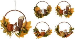 H&S HERFST RING M DIER 15CM 4ASS - afbeelding 1