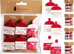 H&S Houten Evelop Klip Set6 6Ass