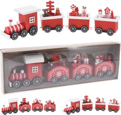 H&S HOUTEN TREIN 25CM 2ASS DES - afbeelding 1