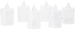 H&S KAARSJE 8CM LED TRANSPARANT - afbeelding 2