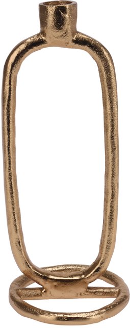 H&S Kandelaar 24Cm Goud - afbeelding 1