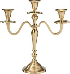 H&S KANDELAAR 30CM GOUD 2ASS - afbeelding 3