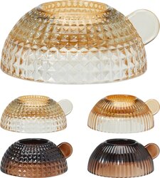 H&S KANDELAAR GLAS 105X38MM  4ASS - afbeelding 1
