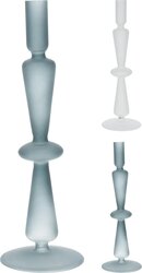 H&S Kandelaar Glas 30Cm 2Ass Kl Ma