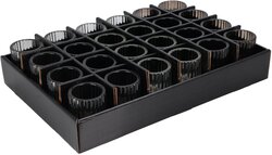 H&S KANDELAAR GLAS 5X8CM 3ASS - afbeelding 5