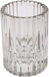 H&S KANDELAAR GLAS 5X8CM 3ASS - afbeelding 3