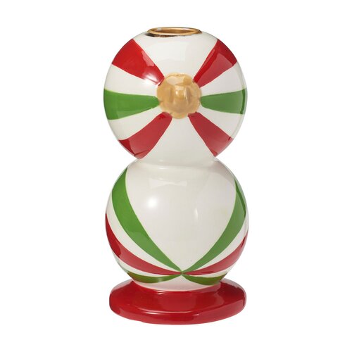 H&S Kandelaar Kerstballen 15Cm