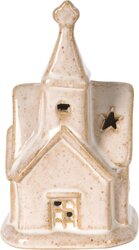 H&S KERKJE 11CM LED 4ASS WIT - afbeelding 5