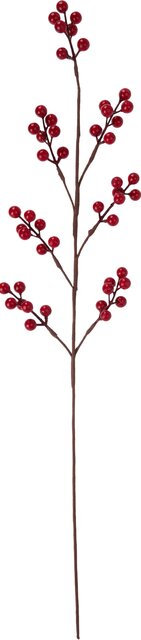 H&S KERST BESSENTAK 75CM ROOD