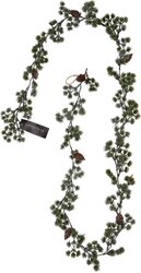 H&S KERST DENNENSLINGER 180CM 3ASS - afbeelding 3