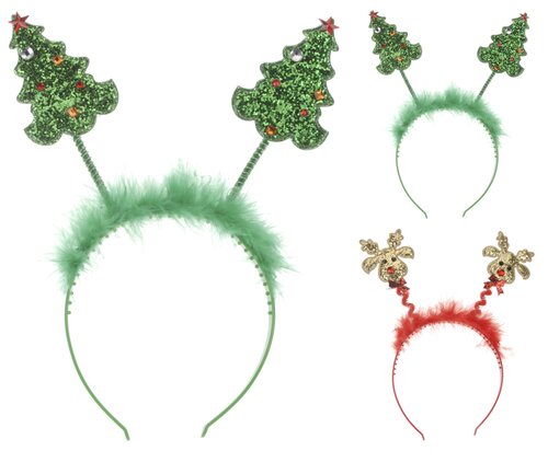 H&S Kerst Diadeem 26Cm 2Ass Dessin