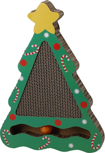 H&S KERST KATTEN KRABPLANK 3ASS - afbeelding 1