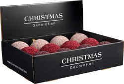 H&S KERSTBAL 100MM 3ASS KLEUR - afbeelding 2