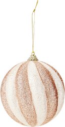 H&S KERSTBAL 10CM 2ASS GLITTER - afbeelding 4