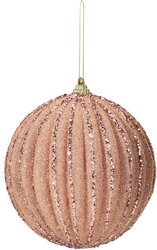 H&S KERSTBAL 10CM 2ASS KLEUREN - afbeelding 3