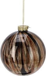 H&S KERSTBAL 120MM BRUIN - afbeelding 3