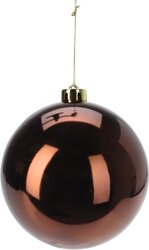 H&S KERSTBAL 140MM AMBER 4ASS - afbeelding 5