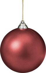 H&S KERSTBAL 140MM BORDEAUX 3ASS - afbeelding 5