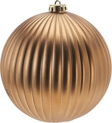 H&S KERSTBAL 15CM SET4 AMBER - afbeelding 3