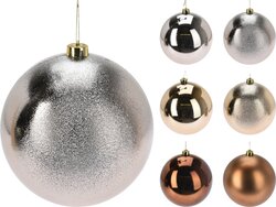 H&S KERSTBAL 180MM AMBER 6 ASS - afbeelding 1