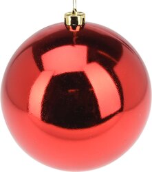 H&S KERSTBAL 180MM ROOD 3ASS - afbeelding 4