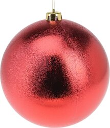 H&S KERSTBAL 180MM ROOD 3ASS - afbeelding 3