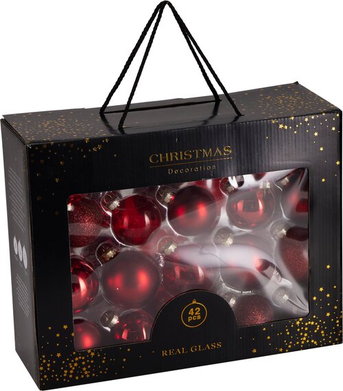 H&S KERSTBAL 42SSTS ROOD