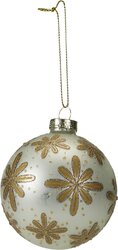 H&S KERSTBAL 80MM 2ASS BLOEM - afbeelding 4