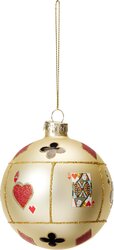 H&S KERSTBAL 80MM 2ASS DESIGN - afbeelding 4