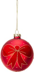 H&S KERSTBAL 80MM 2ASS KLEUR - afbeelding 3