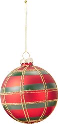 H&S KERSTBAL 80MM 4ASS DESIGN - afbeelding 4