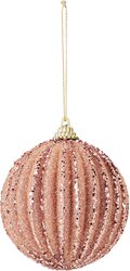 H&S KERSTBAL 8CM 2ASS KLEUREN - afbeelding 4