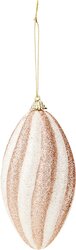 H&S KERSTBAL DRUPPEL 13CM 2ASS - afbeelding 4