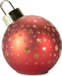 H&S KERSTBAL MET LED 15CM 2ASS - afbeelding 1