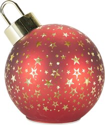 H&S KERSTBAL MET LED 15CM 2ASS - afbeelding 2