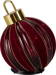 H&S KERSTBAL STAAND TWINKEL D15CM - afbeelding 2