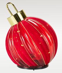 H&S KERSTBAL STAAND TWINKEL D15CM - afbeelding 3