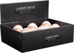 H&S KERSTBAL UI 12CM 2ASS GLITTER - afbeelding 2