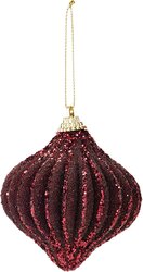 H&S KERSTBAL UI 8CM 2ASS KLEUR - afbeelding 3