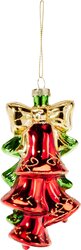 H&S KERSTBEL HANGDECO 12CM 4ASS - afbeelding 4