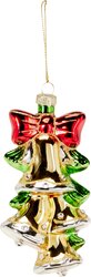 H&S KERSTBEL HANGDECO 12CM 4ASS - afbeelding 3