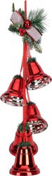 H&S Kerstbellen Met Dennentakjes H