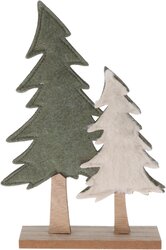 H&S KERSTBOMEN 24CM OP BASE - afbeelding 2