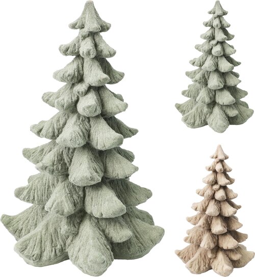 H&S KERSTBOOM 13CM 2ASS KLEUR - afbeelding 1