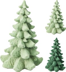 H&S KERSTBOOM 13CM 2ASS KLEUR - afbeelding 1