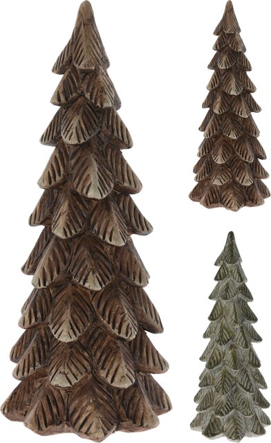 H&S Kerstboom 22Cm In Herfstkleure