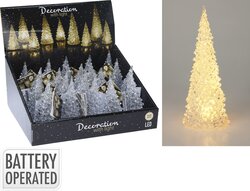 H&S KERSTBOOM ACRYL MET WARM WIT - afbeelding 1