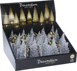 H&S KERSTBOOM ACRYL MET WARM WIT - afbeelding 3