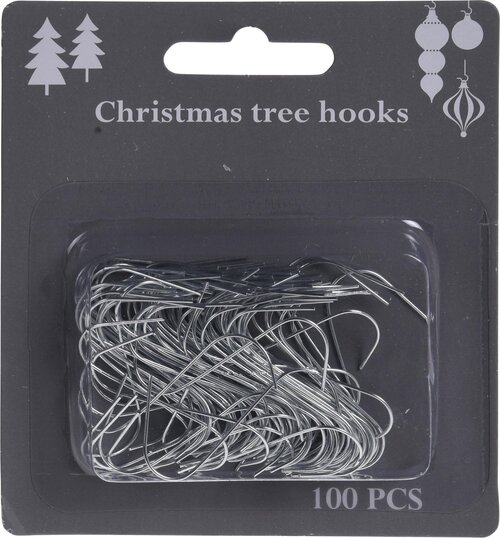 H&S KERSTBOOM HAAKJES 100STS - afbeelding 1